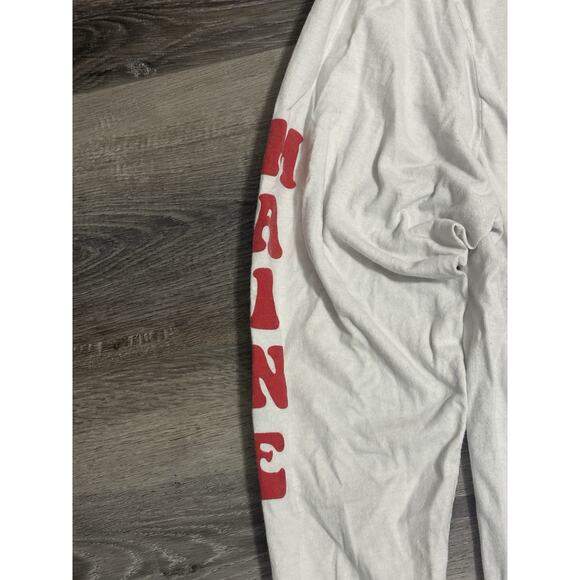 2013 The Phun Run “Bang Her, Maine” Biker Graphic Long Sleeve Shirt Y2K - Men XL - Picture 4 of 9